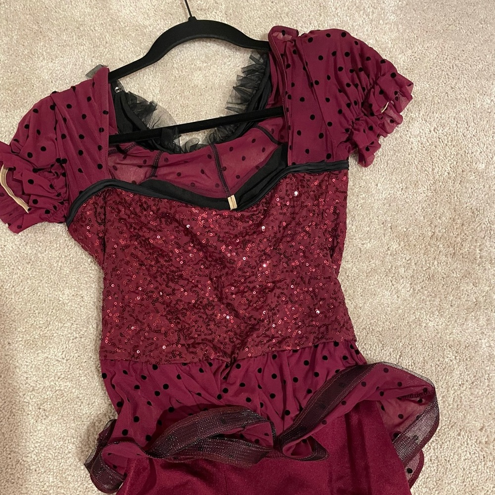 Girls dance costume